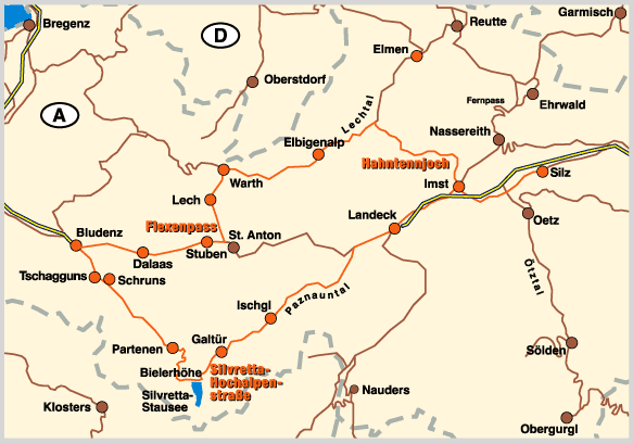 Die Teilnehmer an der 13. Cabrioausfahrt der Tiroler CC-Freunde.