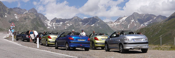 Kurzer Stopp am Timmelsjoch